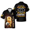 I Make Golf Ball And Beer Disappear Custom Golf   Hawaiian Shirt HG   Mens Golf Gift  Golf Lover Gift