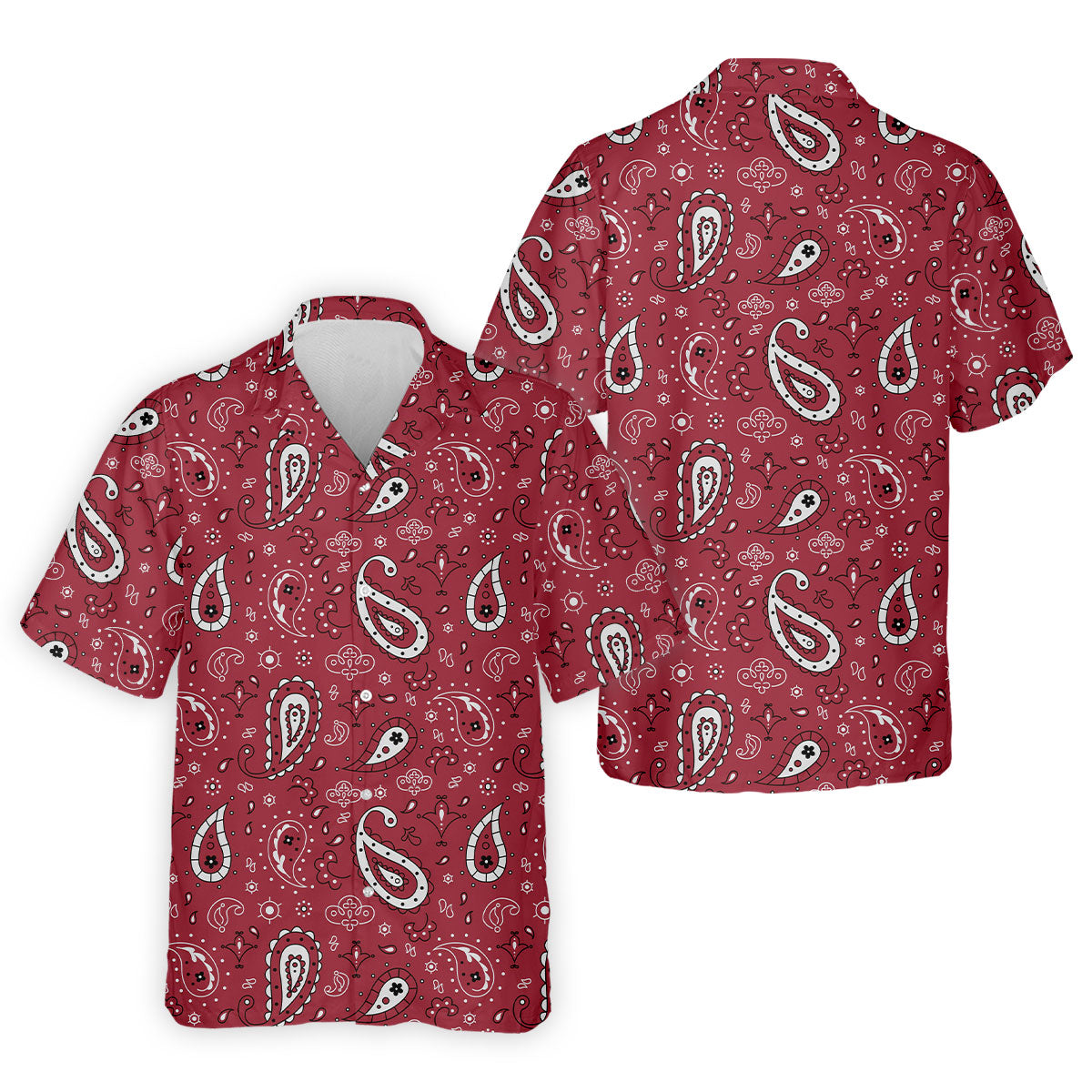 Paisley Bandana Sleeveless Womens Hawaiian Shirt HG  Western Hawaiian Shirt HG   Custom Ladies Hawaiian Shirt HG