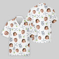 Best Dad By Par Funny Golf  s  Custom Face Golf Hawaiian Shirt HG   Christmas Golf Gift