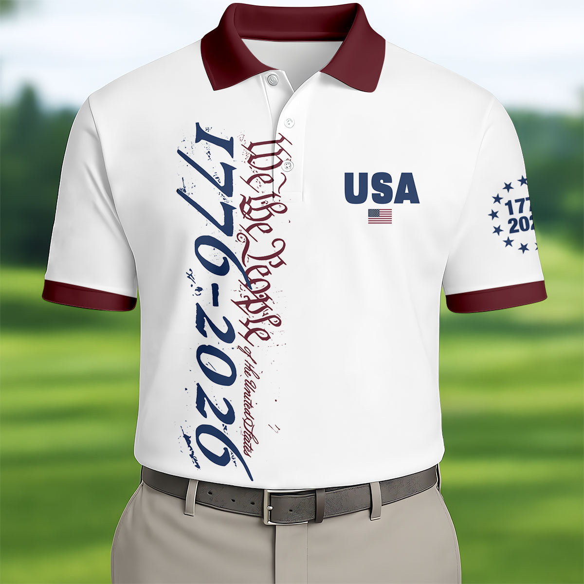 USA 250th Anniversary Polo Shirt HG Independence Day Apparel  Hooded Jumper 4th Of July Gift
