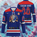 The Grateful Dead USA Hockey Dancing Bears Hockey Jersey HFN