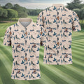 Bigfoot On The Green Men's Golf Polo Shirt  Funny Golf Shirt HG   Men Golf Gifts