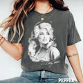 Dolly Parton Portrait T-Shirt: Vintage Style Comfort Colors Tee HG