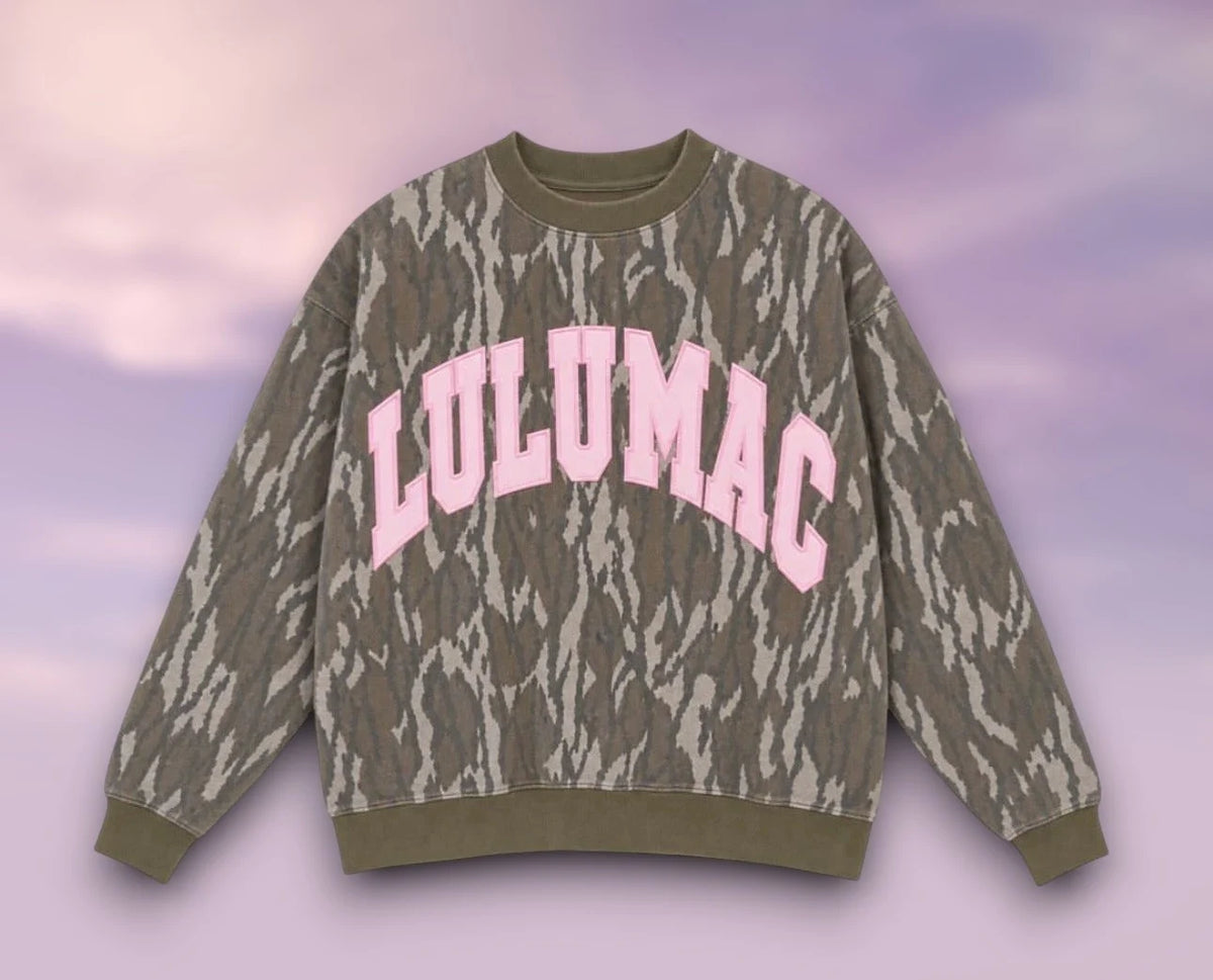 Lulu Mac Merch x Mossy Oak Bottomland Sweatshirt Great Gift For Friends - Sweatshirt  HG