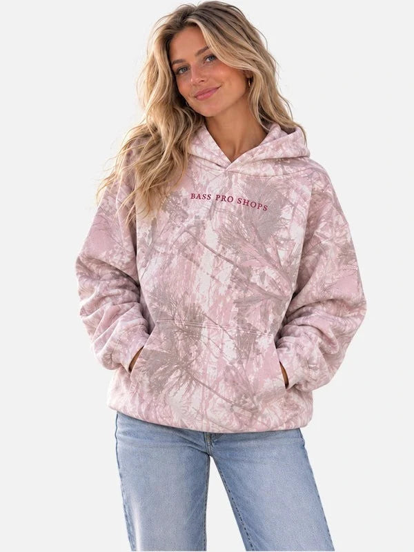 Bass Pro Shop Pink Camo Hoodie Bass Pro Shop Clothing Gift for BFF - Hoodie HG