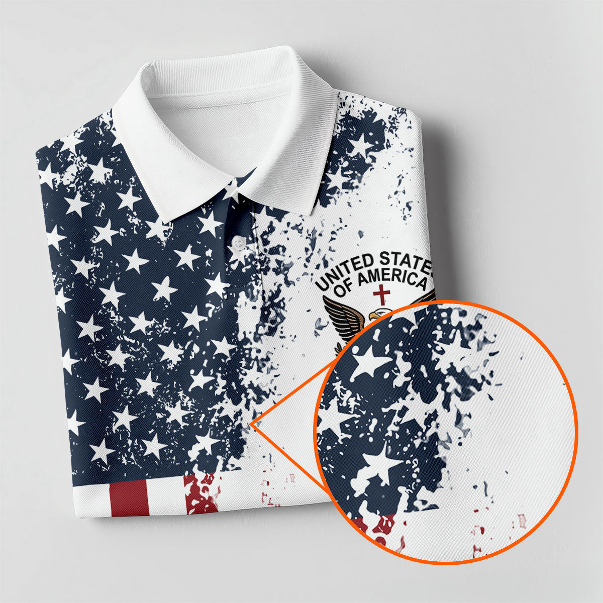 America 250 Mens Patriotic Apparel Men's United States Of America 1776-2026 Tops 4th Of July Shirt Polo Shirt HG