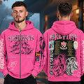 SuicideboyS Merch Greyday 2026 North America Tour Dates Reaper Pink Zip Hoodie Gift For Rap Lover - Zipper HG