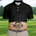 Custom Beer Logo Golf Shirt HG   Men's Funny Golf Polo Shirts  Unique Gift For Golfer  Fun Golf Shirt HG s For Men