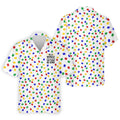In A World Where You Can Be Anything Be Kind Golf Tops For Men  Autism Awareness Color Hawaiian Shirt HG  For Men