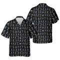 Funny Stick Figure Men's Hawaiian Shirt HG  Male Breast Cancer Awareness Shirt  Breast Cancer Support Shirt  Hawaiian Shirt HG  For Men