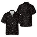 Christmas Candy Cane Golf Tops For Men  Christmas Hawaiian Shirt HG  Black Golf    Golf Gift For Men