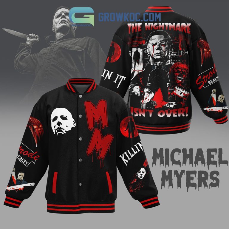 Michalee Myers The Nightmare Baseball Jacket LN