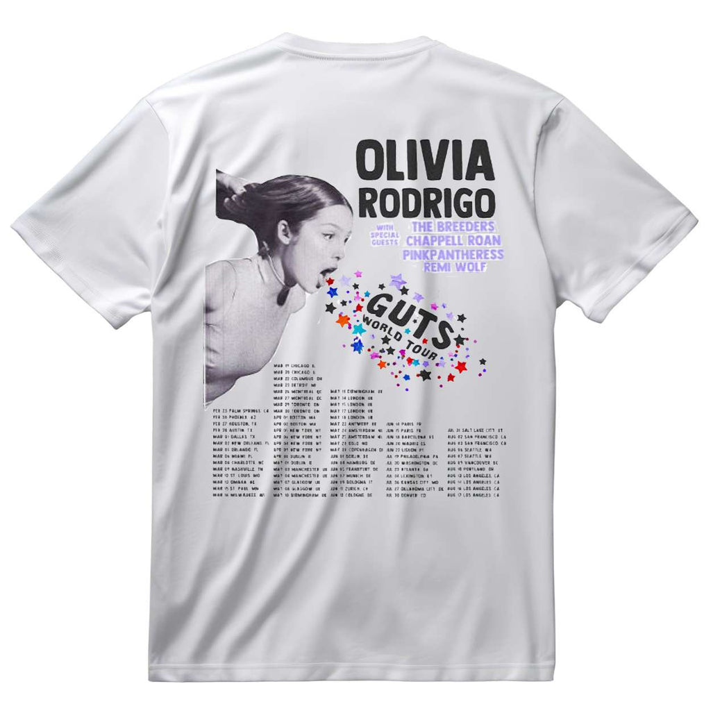 Olivia Rodrigo Guts World Tour 2026 Shirt NNA