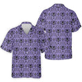 Haunted Mansion Hitchhiking Ghosts Men's Golf Hawaiian Shirt, Halloween Golf Shirt, Mens Golf Gift  HG
