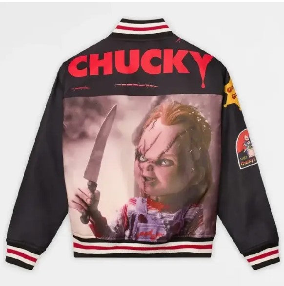 ChuCcky Good Guys Halloween Baseball Jacket LN