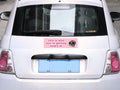 This is who youre angry at Sad Hamster HFN Car Magnet Crying Funny Cute Pink Coquettte Car Decor