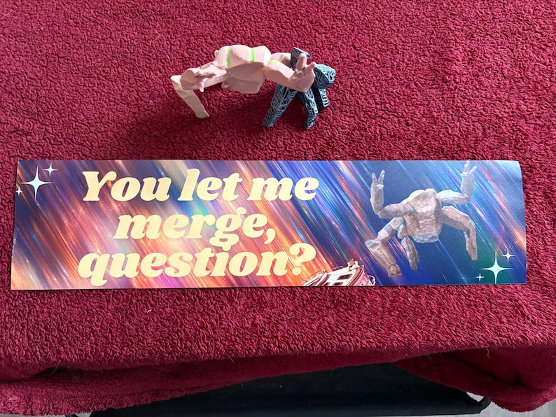 Project Hail Mary You let me merge question HFN Car Magnet Spacey Astro Background Retro