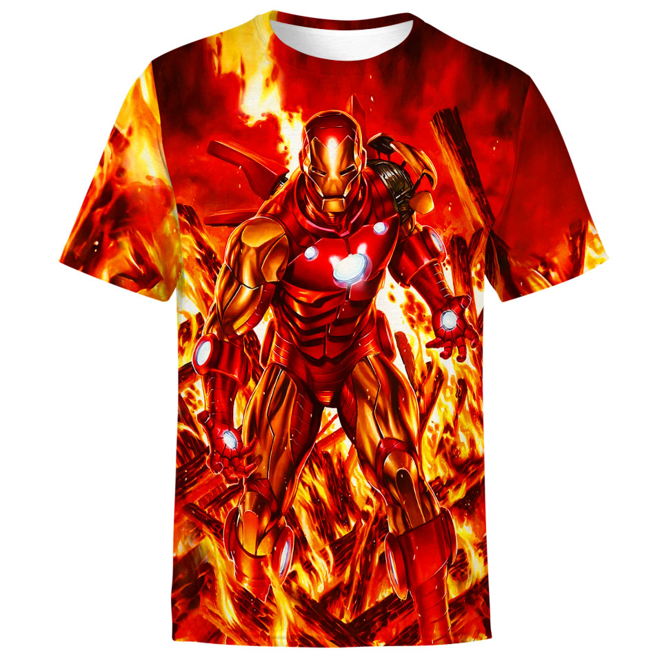 Iron Man Kunst Tshirt CHM - XL
