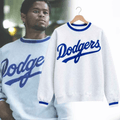 Leon Simmons The Drop A Snowfall Saga Vintage Dodgers Sweater The Drop Merch Dodgers Fans Gifts - Sweater HG
