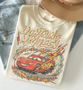 TT WDW Mc Lightning Vintage Shirt  Retro Cars Tee  WDW Cars Family Vacation 2026 Tee HFN Shirt