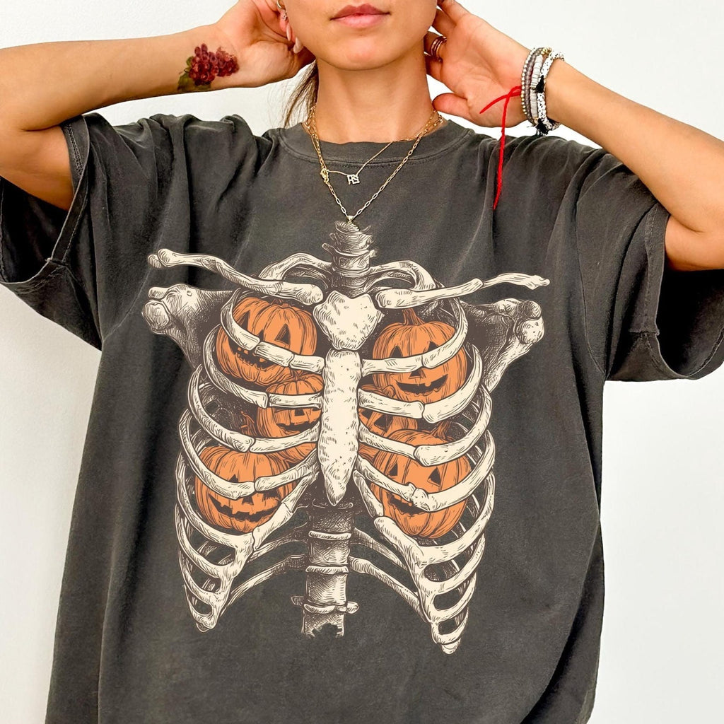 Comfort Colors Halloween Shirt, Halloween Shirt, Retro Ghost Shirt, Cute Fall Shirt, Women's Halloween Tee, DIEU Pumpkin Season Tee, Cute Ghost