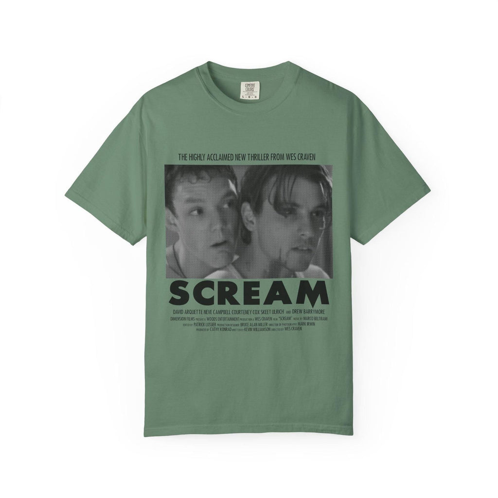 Halloween Scream Movie Tee: Spooky Season DIEU Comfort Colors Shirt
