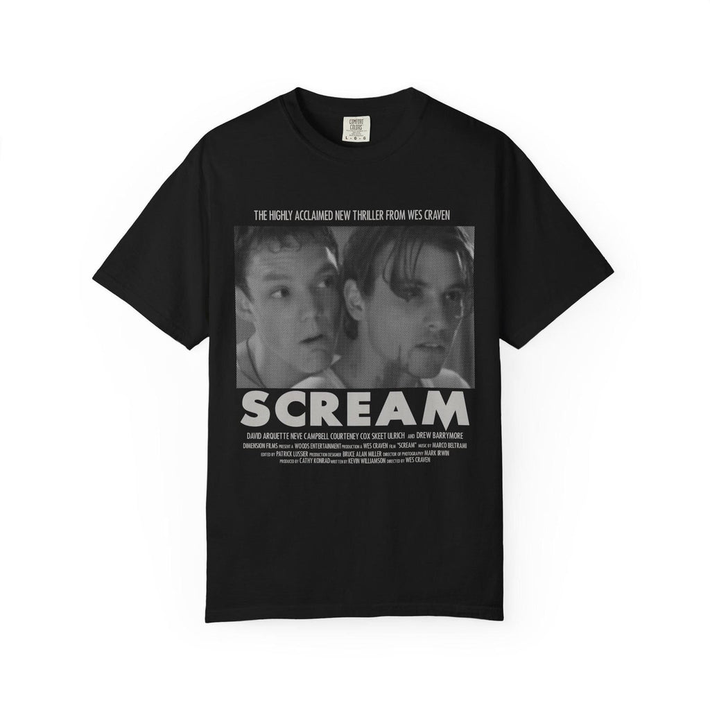 Halloween Scream Movie Tee: Spooky Season DIEU Comfort Colors Shirt