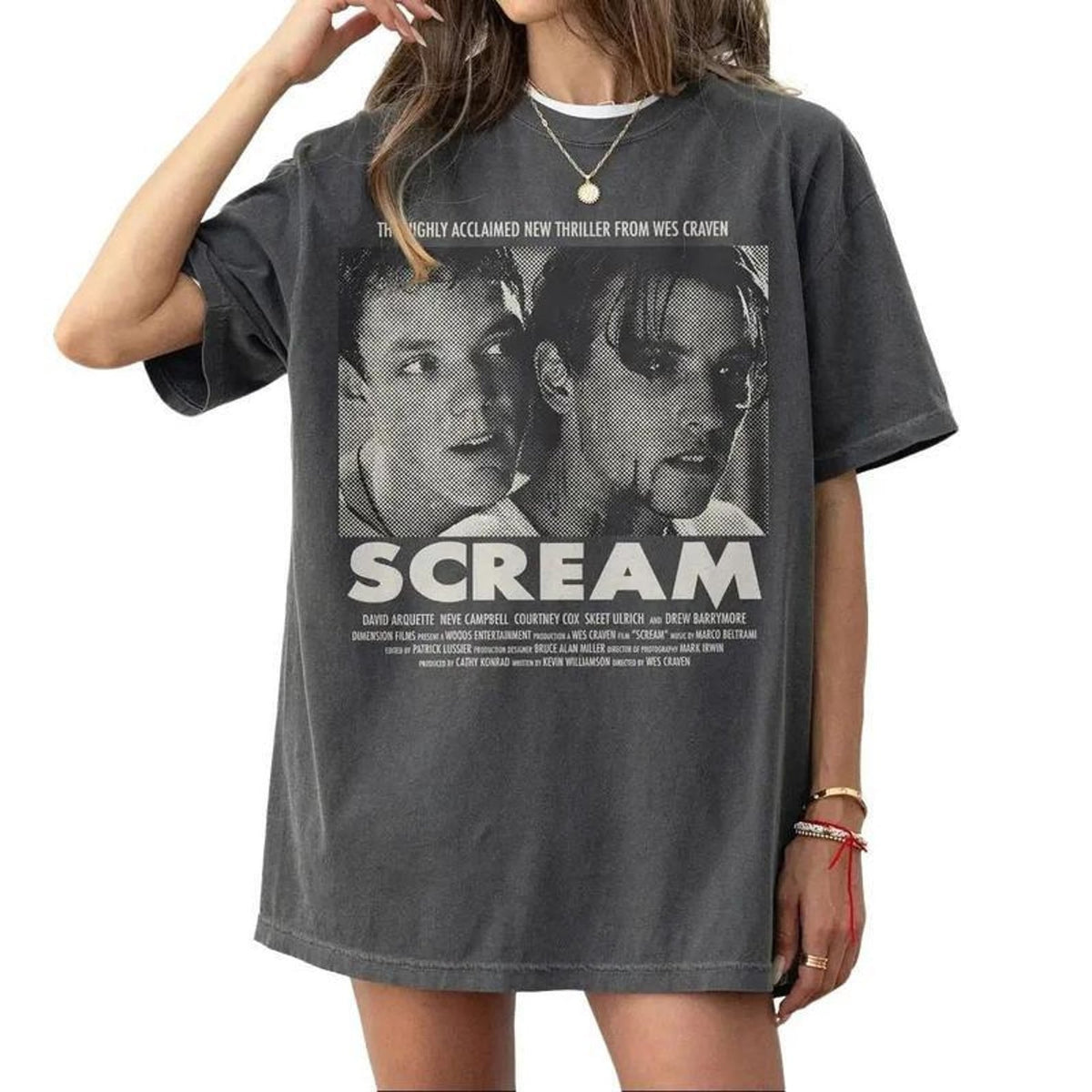Halloween Scream Movie Tee: Spooky Season DIEU Comfort Colors Shirt