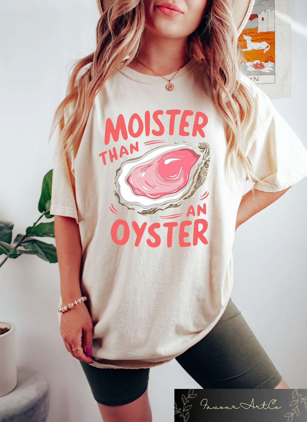 Moister Than An Oyster Shirt  Retro Funny Graphic Tee  Unique Humor T-Shirt  Cool Gift Idea  Trendy Casual Wear  Fun Apparel Tshirt NNA