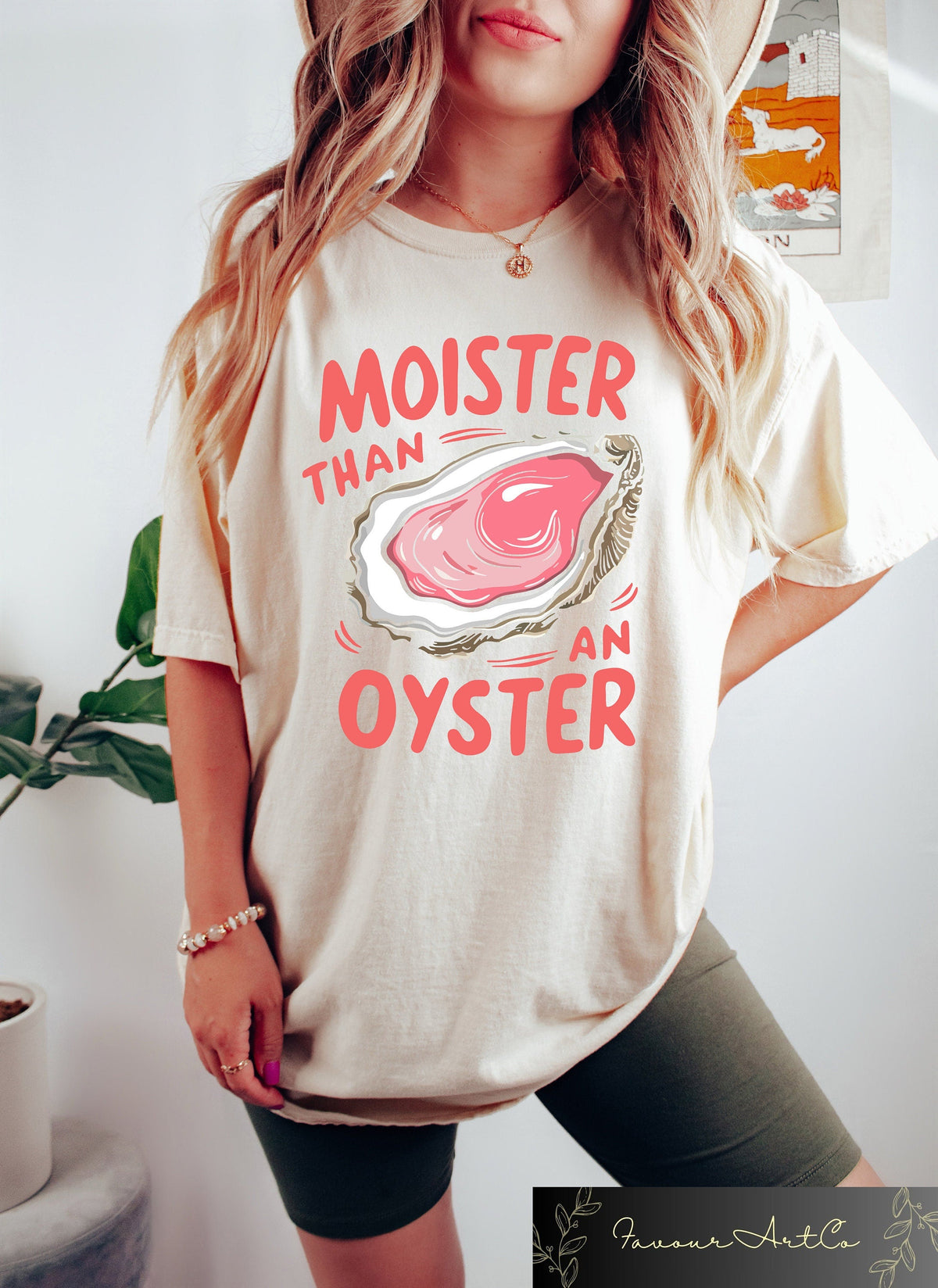 Moister Than An Oyster Shirt  Retro Funny Graphic Tee  Unique Humor T-Shirt  Cool Gift Idea  Trendy Casual Wear  Fun Apparel Tshirt NNA