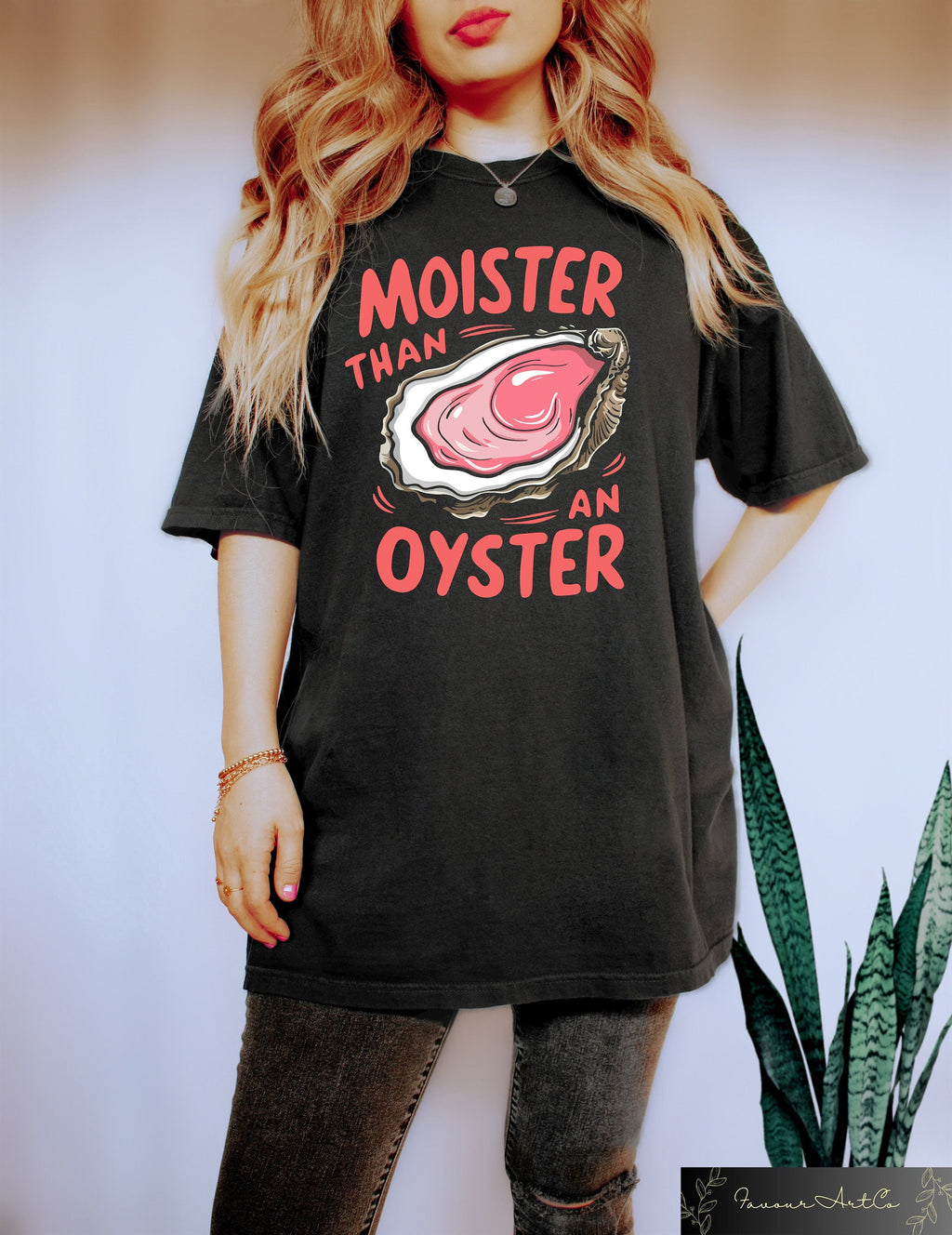 Moister Than An Oyster Shirt  Retro Funny Graphic Tee  Unique Humor T-Shirt  Cool Gift Idea  Trendy Casual Wear  Fun Apparel Tshirt NNA