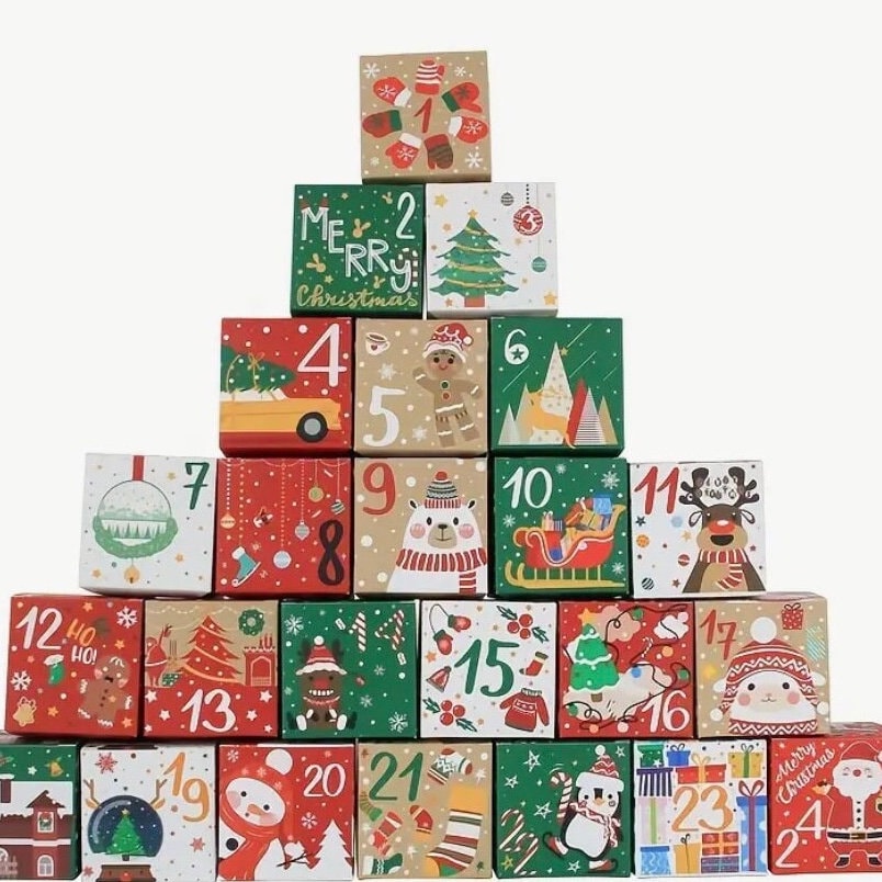 Cat Lover Advent Calendar HG - 24 Box Christmas Countdown Cat Themed Gifts