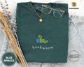Bookworm Embroidered Tee Cute Shirt for Book Lovers  Bookish Gifts NNA
