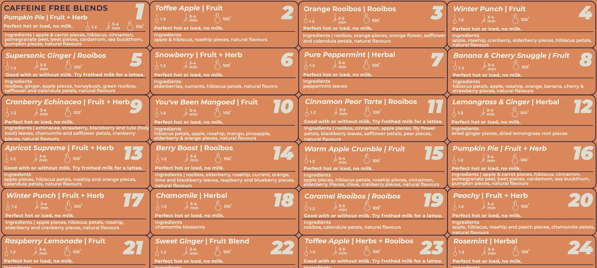 Tea Advent Calendar HG 2026: Christmas Blends, Single Origin, Breakfast, Caffeine-Free