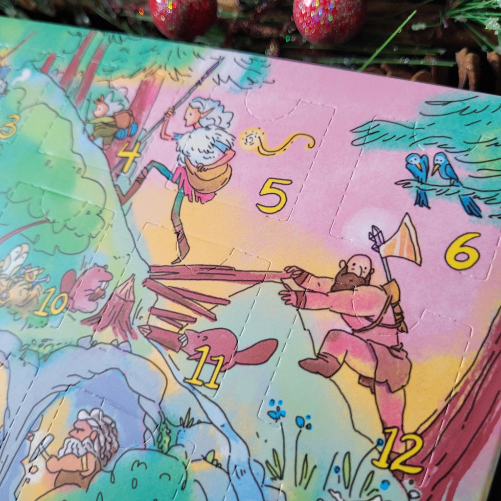 D&D Dice Advent Calendar HG: 24 Days of Tabletop RPG Excitement for DnD Enthusiasts