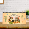 Funny Cat Desk Calendar 2027: Sarcastic Demotivational Office Gift