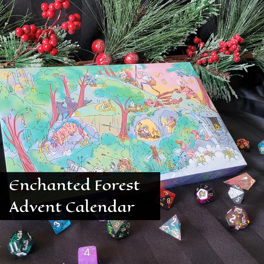 D&D Dice Advent Calendar HG: 24 Days of Tabletop RPG Excitement for DnD Enthusiasts