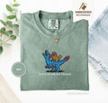 Embroidered Princess Donut and Mongo Shirt  Dungeon Crawler Carl Tee Fantasy Book Reader Geeky Cat Lover Tshirt Donu Mongo Bookish Merch NNA