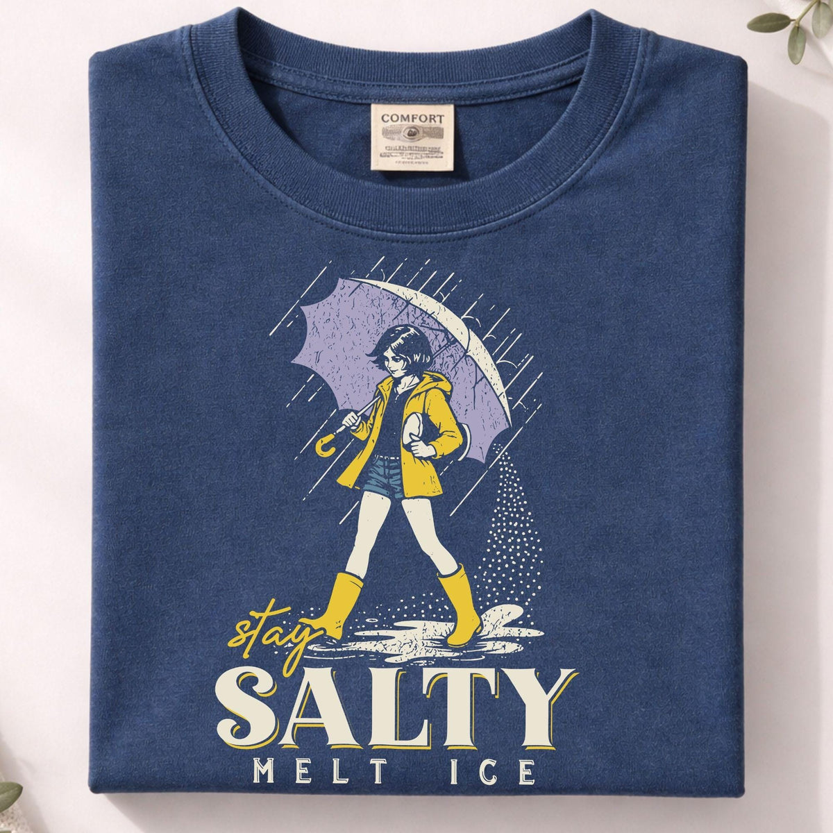 Comfort Colors No Ice Shirt  Stay Salty Melt ICE  Pro Immigration  Abolish ICE TShirt  Anti ICE Political Shirt  Social Justice Shirt NNA