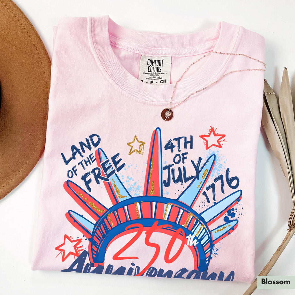 TT Comfort ColorsÂ® 250th Anniversary Shirt for 4th of July TShirt for Independence Day Tee NNA