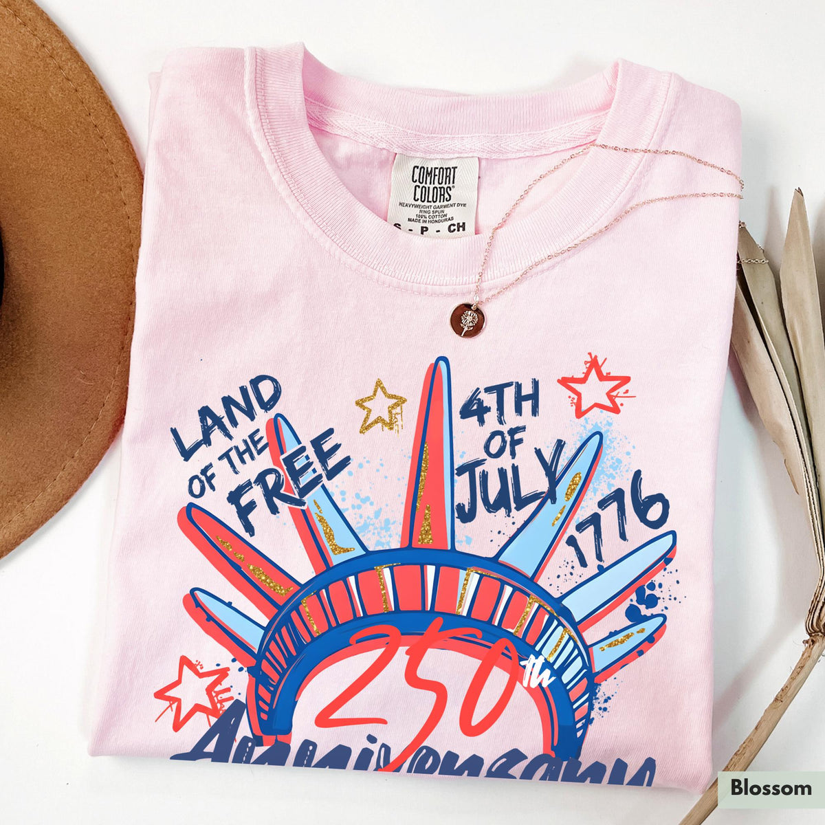 TT Comfort ColorsÂ® 250th Anniversary Shirt for 4th of July TShirt for Independence Day Tee NNA