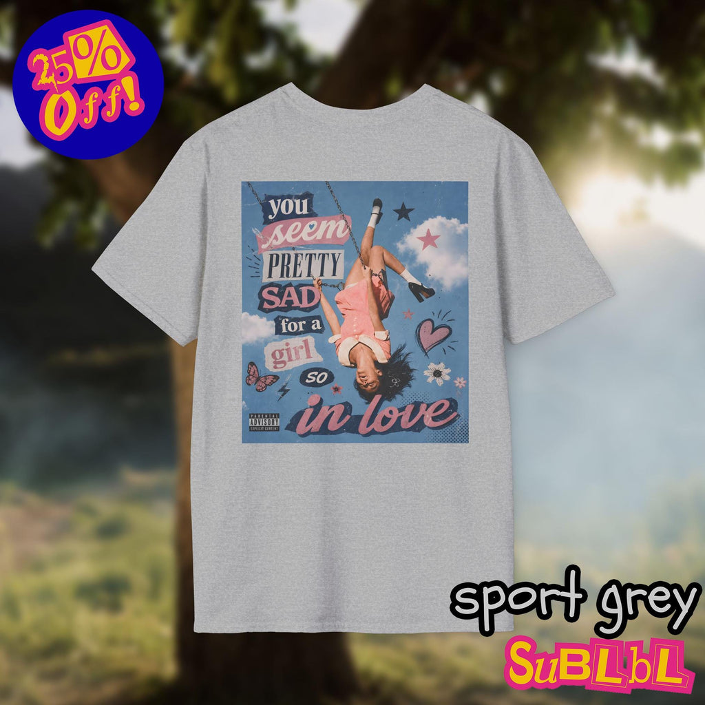 Olivia Rodrigo You Seem Pretty Sad TShirt  Olivia Rodrigo Shirt  GUTS Album Tee  Olivia Rodrigo Graphic TShirt  Pop Music Fan Gift NNA