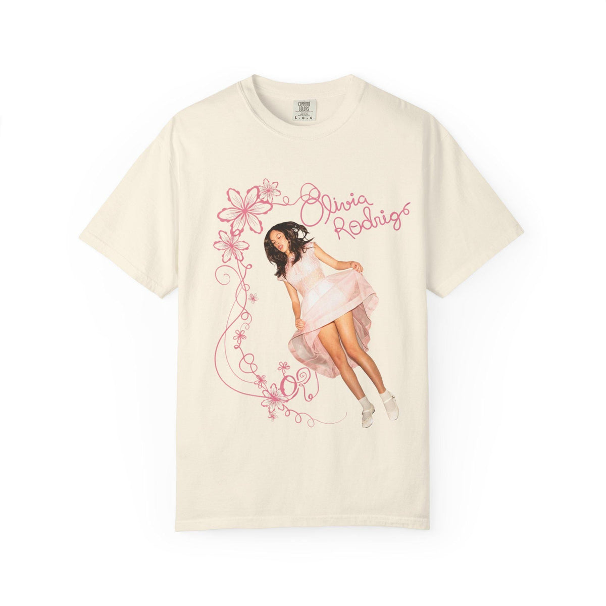Olivia Rodrigo Unraveled Tour Graphic Tee  Livies Concert Outfit  Garment-Dyed Cotton Shirt NNA