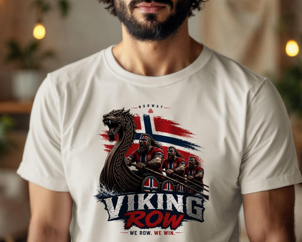 Norway Soccer HFN Shirt Viking Row Tee Norway Jersey Norwegian Football Fan Shirt Nordic Viking Gift 2026 Soccer Fan Tee