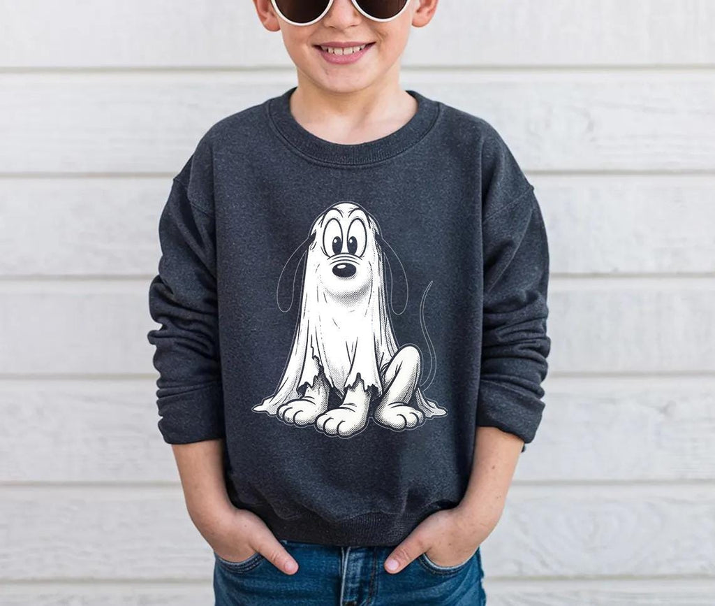 Mouse Friendly Spooky Mouse Ghost T-Shirt  Mouse's Not So Scary Halloween Party 2026 Family Matching Tee  Spooky Season NNA