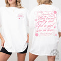 Oliva Rodrigo T-shirt. You Seem Pretty Sad For A Girl So In Love Concert Tour Merch. NNA