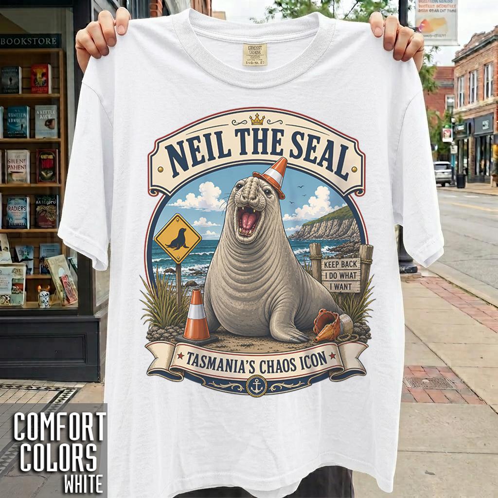 Comfort Colors Neil the Seal Graphic HFN T-Shirt