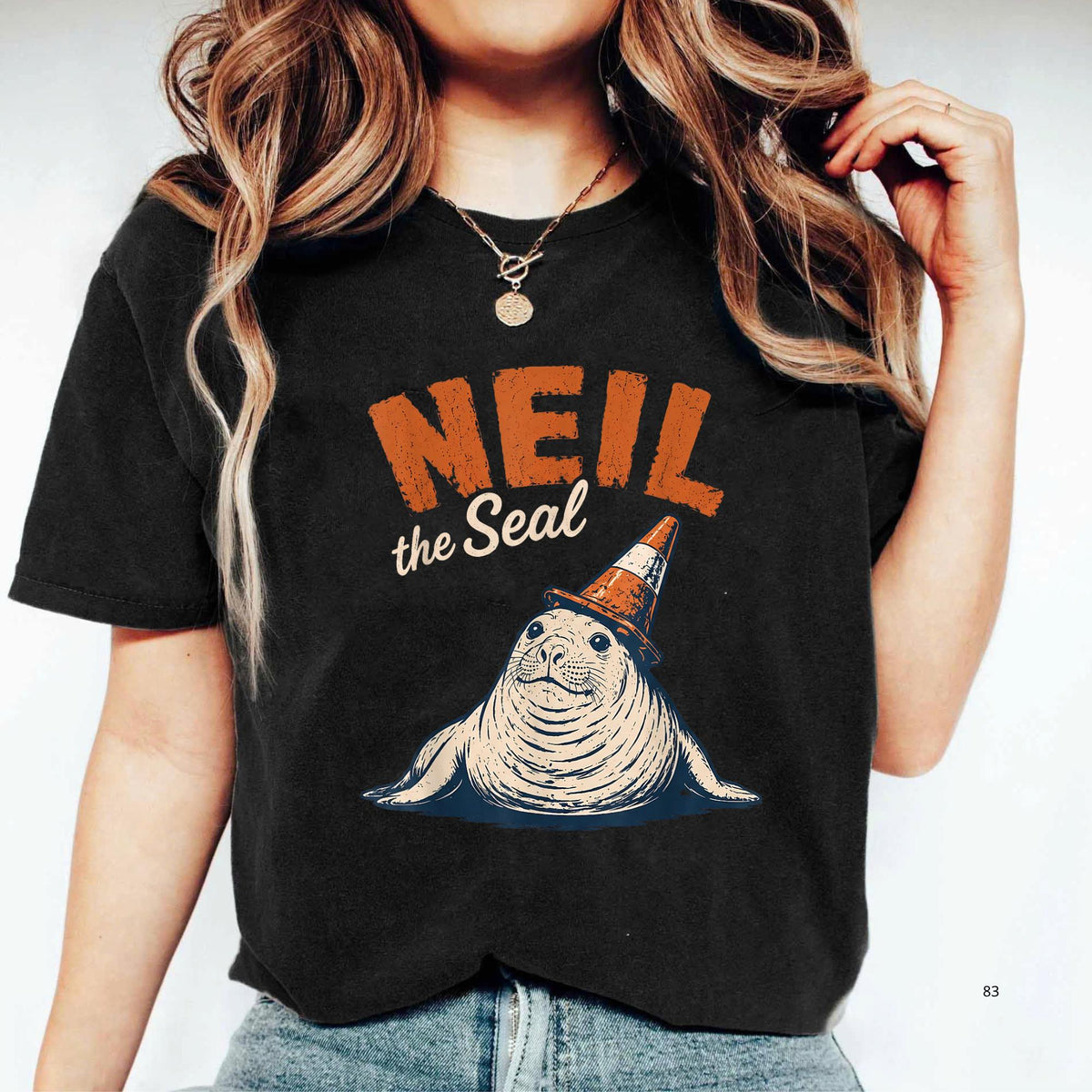 Comfort Colors Neil the Seal Graphic HFN Tee Funny Be the Whole Problem Shirt