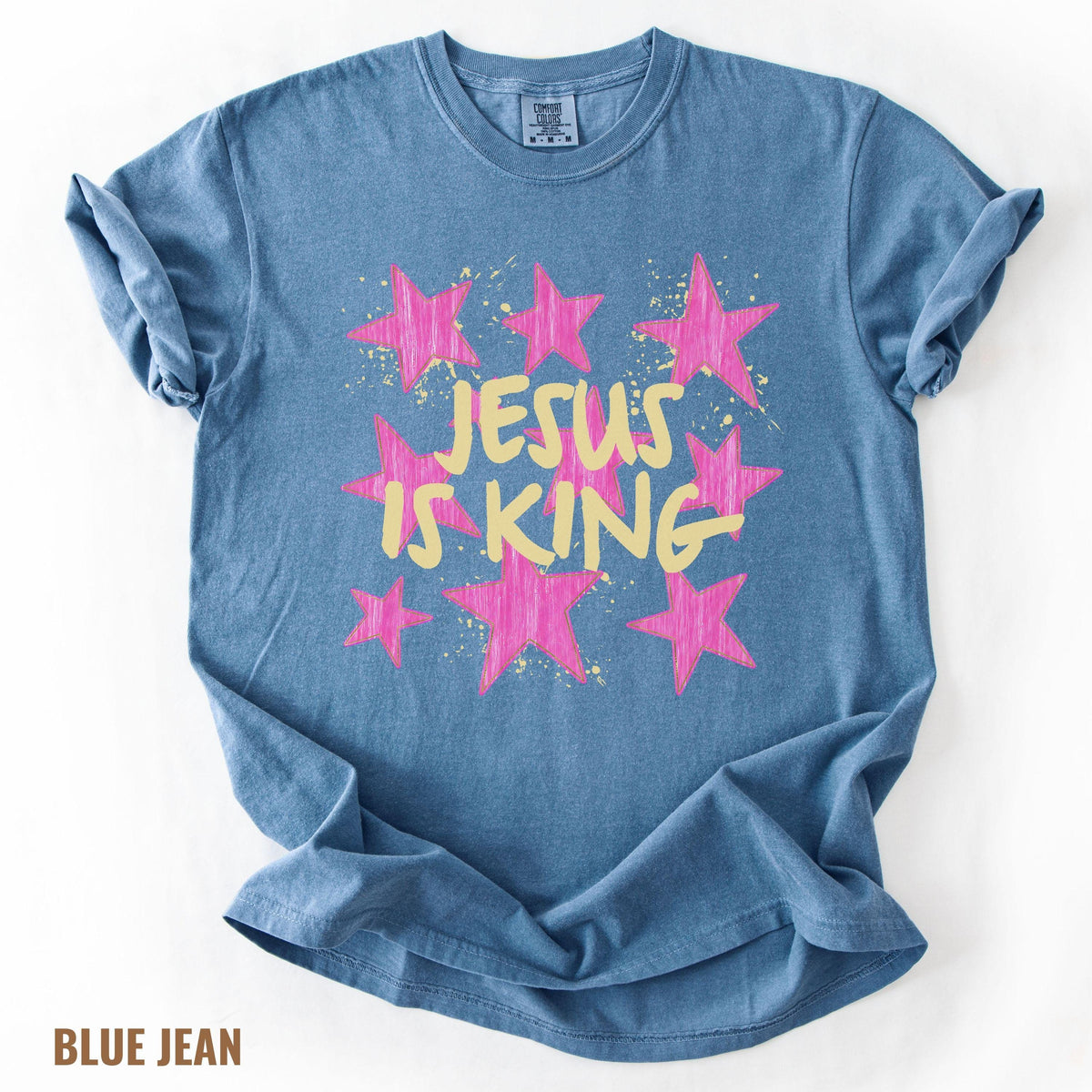 Jesus Is King Shirt | Comfort Colors Christian Tshirt | Faith Based Apparel | Bible Verse Shirt | Christian Faith Shirt | Jesus Tshirt Women NNA