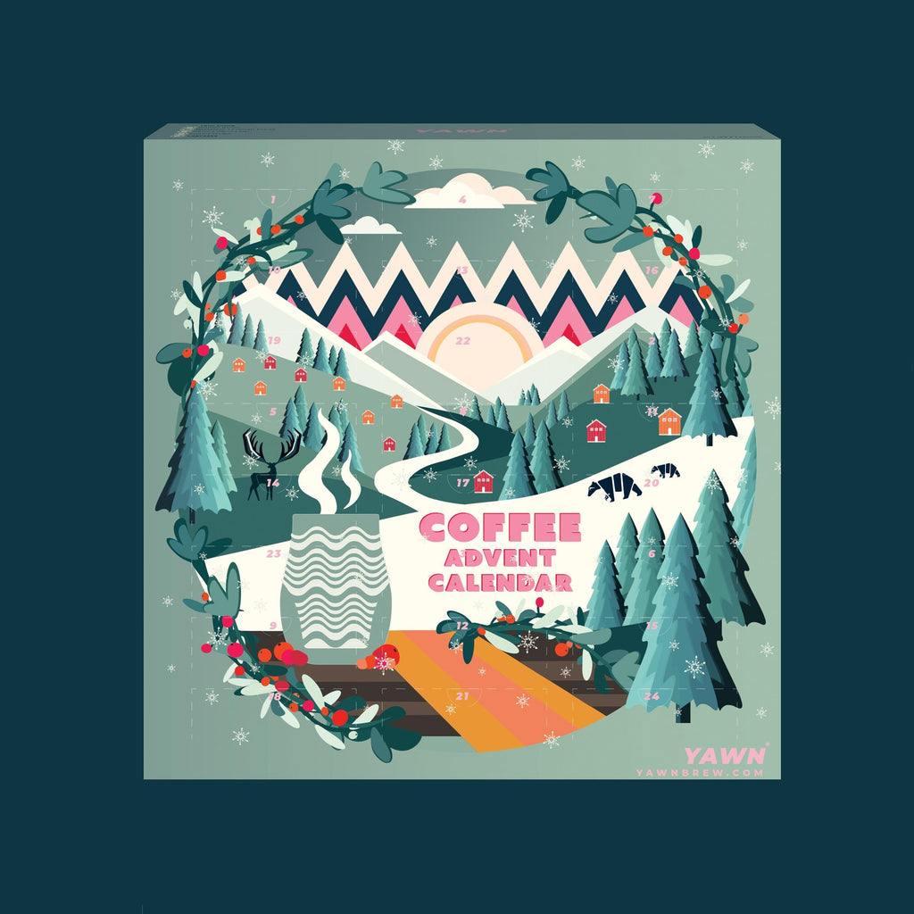 Coffee Advent Calendar HG 2026: 24 Craft Specialty coffees, Fresh Roasted